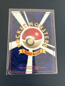 Farfetch'd No.083 Corocoro Vending Promo Old back Glossy Pokemon Card Japanese - Image 2