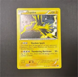 Pokemon Zapdos 41/99 Next Destinies Holo Rare Electric Basic 120HP TCG Card - Image 1