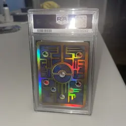2000 Pokemon Ancient Mew Pokemon Movie Game Promo Double Holo Card PSA 9 Mint - Image 2