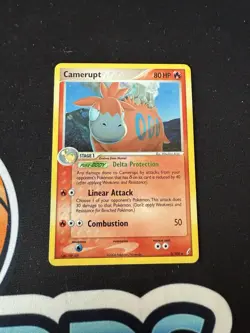 Camerupt EX Crystal Guardians 3/100 Holo Rare Pokemon Card TCG - Image 1