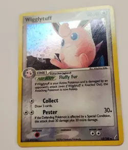 Wigglytuff 13/100 Crystal Guardians Holo Pokemon Card 2006 - Image 2