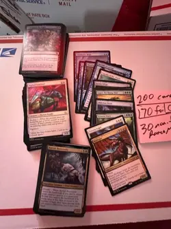 Magic The Gathering Cards - Pack 30 Mythics/Rares, 170 Unc/Com - 200 total cards - Image 2