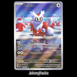 Delibird 152/132 - 2025 Mega Evolution Illustration Rare - Pokemon Card NM - Image 1