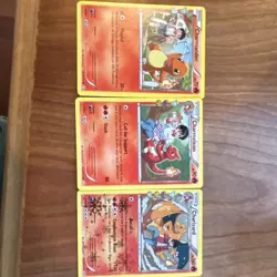 Pokemon Charmander Charmeleon Charizard RC3 RC4 RC5 Snowflake Holo Card Lot - Image 1