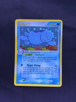 Pokemon Cards: EX Team Rocket Returns Reverse Holo: Quagsire 26/109 - Image 1