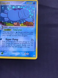 Pokemon Cards: EX Team Rocket Returns Reverse Holo: Quagsire 26/109 - Image 5