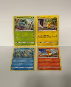 Pokemon Go Starter Pokemon Card Lot NM Pikachu, Charmander, and more - Image 1