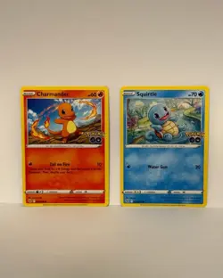 Pokemon Go Starter Pokemon Card Lot NM Pikachu, Charmander, and more - Image 2