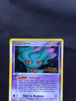 Pokemon Cards: EX Team Rocket Returns Reverse Holo: Misdreavus 25/109 - Image 2