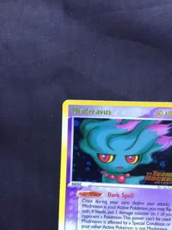 Pokemon Cards: EX Team Rocket Returns Reverse Holo: Misdreavus 25/109 - Image 3