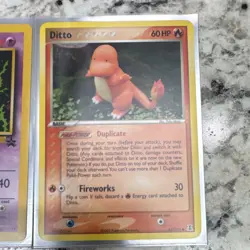 Pokemon Mewtwo 14/110 & Ditto 61/113 Card Lot 1999-2005 Set English - Image 3