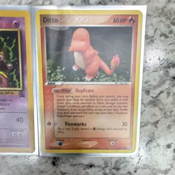 Pokemon Mewtwo 14/110 & Ditto 61/113 Card Lot 1999-2005 Set English - Image 4