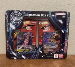 NEW! Bandai One Piece Card Game: Illustration Box Volume 6 IB-05- Factory Sealed - Image 1