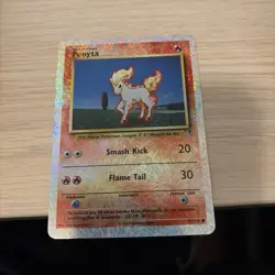 Pokemon TCG Card English Legendary Collection Ponyta 87/110 Reverse Holo - Image 1