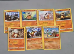 Pokemon TCG XY Sun & Moon Cubone Marowak card lot 7x Fighting - Image 1