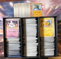 2000+ Pokemon Paldean Fates Bulk Unsearched C/UC Holos, No Energy No Code Card - Image 1