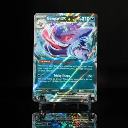NM 💎 Pokemon Card Gengar ex 104/162 Temporal Forces Pokemon Card Holo - Image 1