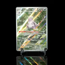 NM 💎 Nidoking 174/165 IR - Sv: Scarlet & Violet 151 Holo Pokemon Card (ENGLISH) - Image 1
