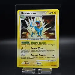 *LP-NM* Manectric LV.45 Holo 11/127 Rare 2009 Platinum Pokemon Card - Image 1