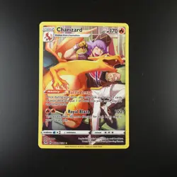 Charizard TG03/TG30 Pokemon Lost Origin Full Art Holo Card - Image 1