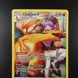 Charizard TG03/TG30 Pokemon Lost Origin Full Art Holo Card - Image 2