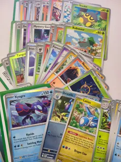 Genuine Pokemon Cards WITH FOIL Pokemon Card Lot 10 TCG Cards Bulk BEST DEAL - Image 1