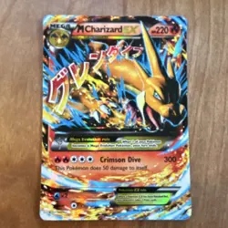Pokemon M Charizard EX 13/106 Flashfire Ultra Rare Holo 220 HP Pokemon Card - Image 1