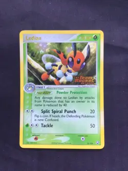 Pokemon Cards: EX Team Rocket Returns Reverse Holo: Ledian 23/109 - Image 1