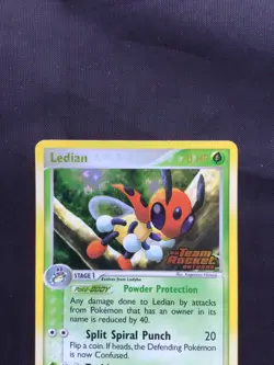 Pokemon Cards: EX Team Rocket Returns Reverse Holo: Ledian 23/109 - Image 2