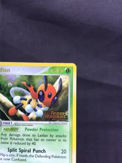 Pokemon Cards: EX Team Rocket Returns Reverse Holo: Ledian 23/109 - Image 4