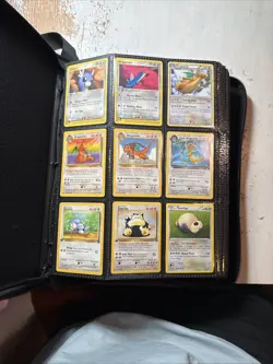 Pokemon TCG Massive Vintage Binder Collection English Japanese 630+ Cards NM - Image 1