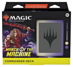 MTG: March of the Machine Commander Deck - Growing Threat Factory Sealed - Image 1