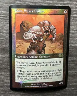 MTG Karn, Silver Golem Urza’s Saga Foil - Image 1
