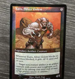 MTG Karn, Silver Golem Urza’s Saga Foil - Image 2