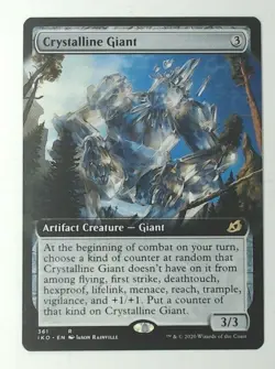 MTG Bling - Showcase - Crystalline Giant - Ikoria: Lair of Behemoths -A219 - Image 1