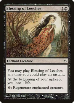 MTG Blessing of Leeches ** Betrayers of Kamigawa ** English (NM) - Image 1