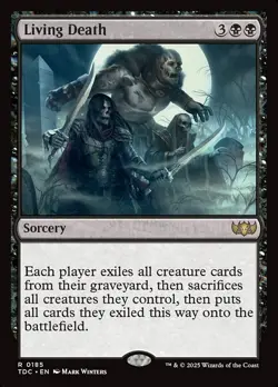 MTG Living Death ** Tarkir: Dragonstorm Commander ** English - Image 1