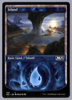 Island - Showcase - 310 - (10X) Core Set 2021 (M21) MTG - Image 5