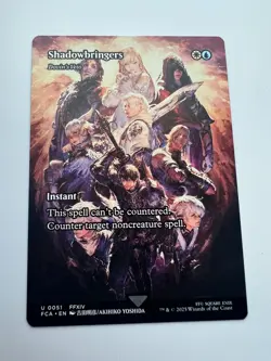 Shadowbringers / Dovin's Veto - BORDERLESS Final Fantasy FFXIV FCA 0051 MTG - Image 1