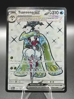 Tsareena ex 220/182 SV04: Paradox Rift Holo - Pokemon TCG - LP - Image 1