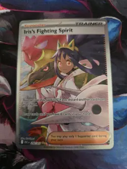Iris's Fighting Spirit 292/217 SIR Ascended Heroes Pokemon - Image 1