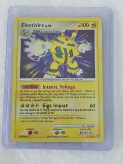 💥⚡ Electivire 3/130 Lv. 46 Diamond & Pearl Holo Rare Pokemon Vintage 2007 TCG - Image 3