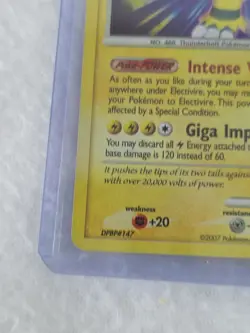 💥⚡ Electivire 3/130 Lv. 46 Diamond & Pearl Holo Rare Pokemon Vintage 2007 TCG - Image 5