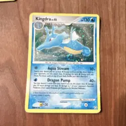 Pokemon Kingdra 7/146 Legends Awakened Holo Rare Stage 2 130 HP Aqua Stream - Image 1