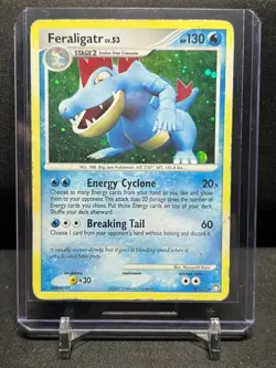 Feraligatr 8/123 Holo Rare Pokemon 2007 Mysterious Treasures HP - Image 1