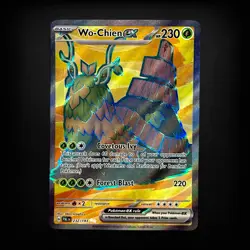 Pokemon TCG SV02: Paldea Evolved Wo-Chien ex #232/193 Ultra Rare NM - Image 1