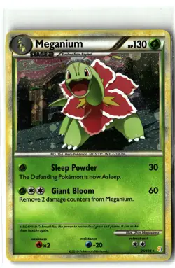 Meganium ⭐ 26/123 Holo Rare HeartGold & SoulSilver 2010 Pokemon MP - Image 1