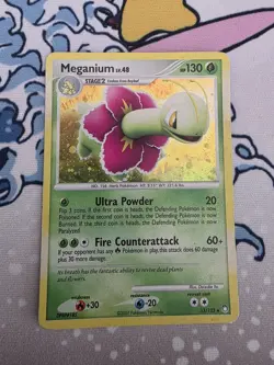 Meganium ⭐ 13/123 Holo Rare Mysterious Treasures 2007 Pokemon MP - Image 1