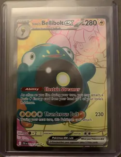 Pokemon TCG - Iono’s Bellibolt ex 172/159 Journey Together UR English Holofoil - Image 1