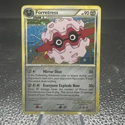 Pokemon Card - Forretress Undaunted 3/90 Holo Rare - Image 1